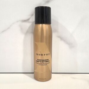 Morphe Continuous Prep & Set Mist Supercharged With Ceramides & Antioxidants NEW